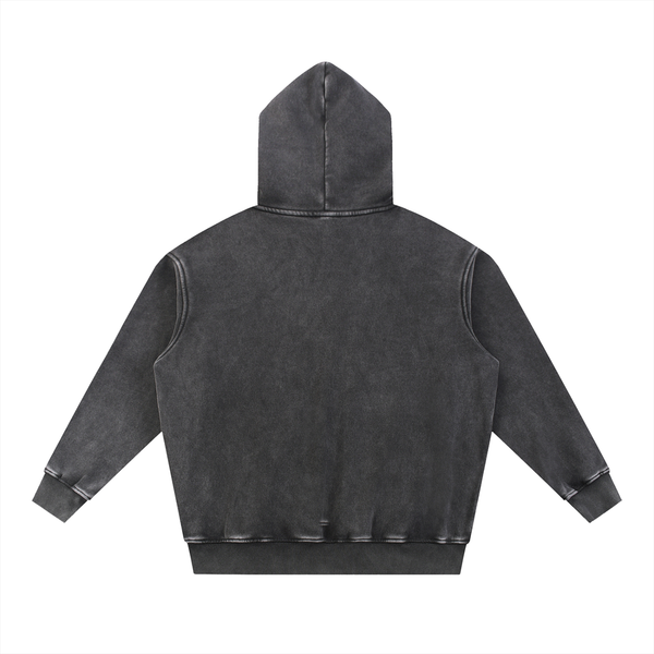 bbno$ Snow Wash Fleece Oversize Hoodie