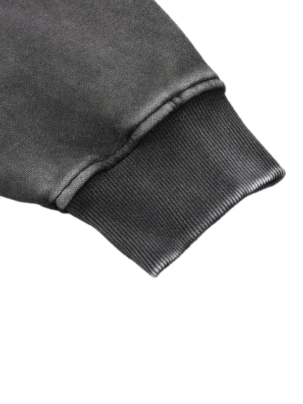 bbno$ Snow Wash Fleece Oversize Hoodie